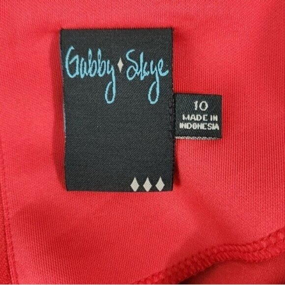 Gabby Skye Short Sleeve Knee Lenght Dress Size 10 - Picture 5 of 6